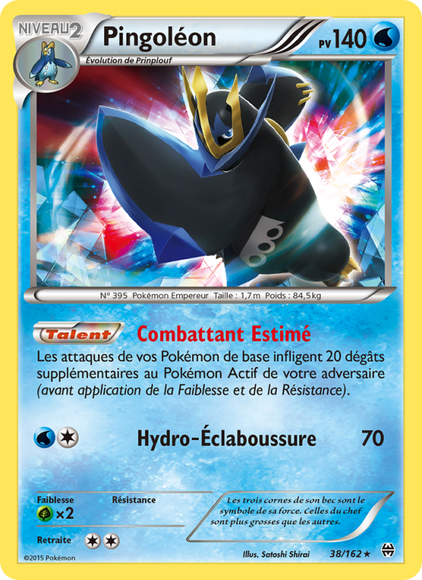 Pingoléon 38 — Impulsion Turbo (French Pokémon TCG card)