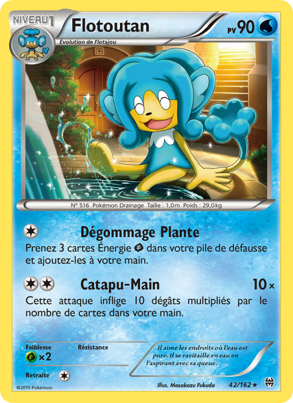 Flotoutan 42 — Impulsion Turbo (French Pokémon TCG card)