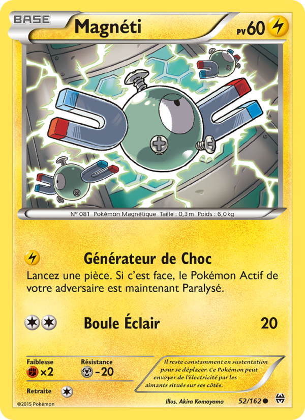 Magnéti 52 — Impulsion Turbo (French Pokémon TCG card)