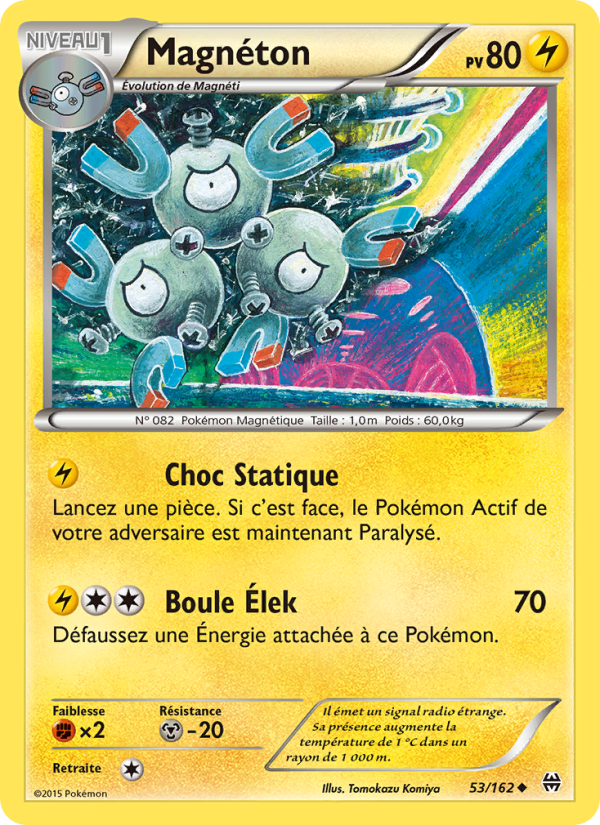 Magnéton 53 — Impulsion Turbo (French Pokémon TCG card)