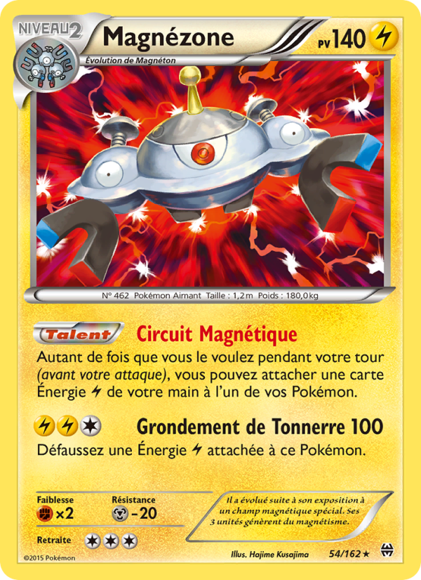 Magnézone 54 — Impulsion Turbo (French Pokémon TCG card)