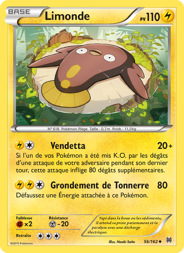 Limonde 56 — Impulsion Turbo (French Pokémon TCG card)