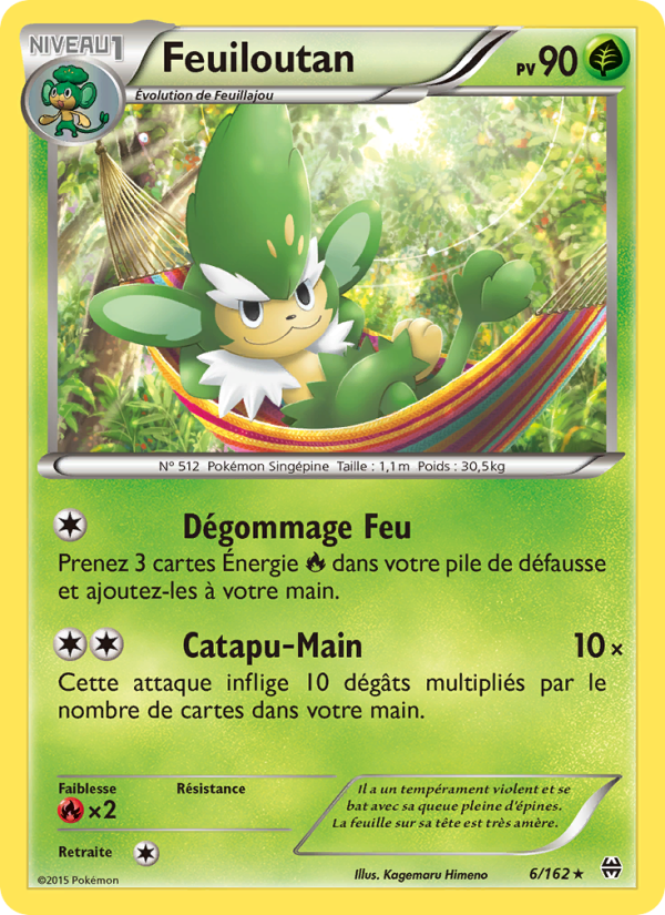 Feuiloutan 6 — Impulsion Turbo (French Pokémon TCG card)