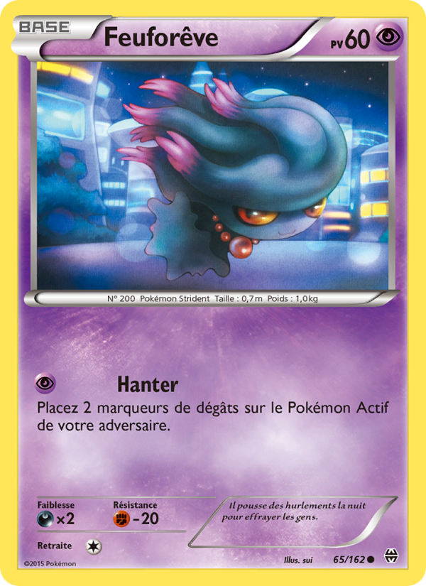 Feuforêve 65 — Impulsion Turbo (French Pokémon TCG card)