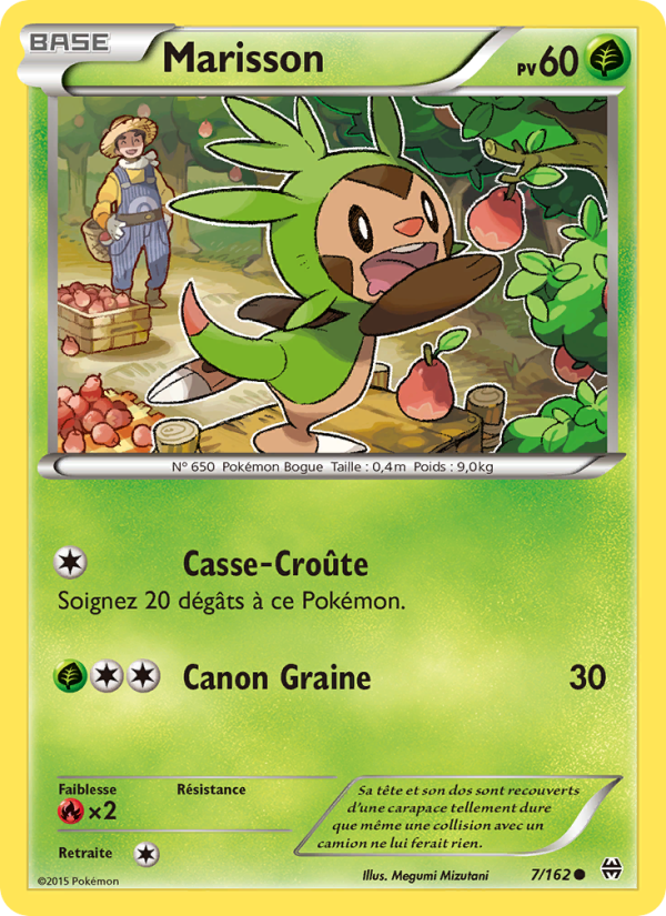Marisson 7 — Impulsion Turbo (French Pokémon TCG card)
