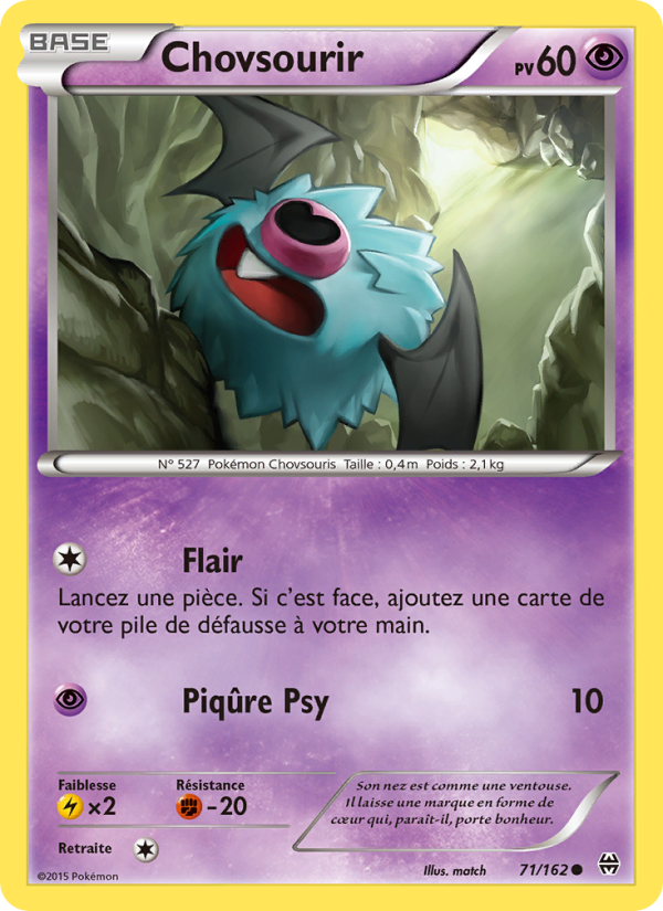 Chovsourir 71 — Impulsion Turbo (French Pokémon TCG card)