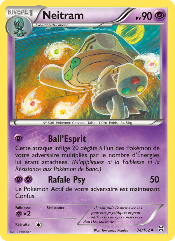 Neitram 74 — Impulsion Turbo (French Pokémon TCG card)