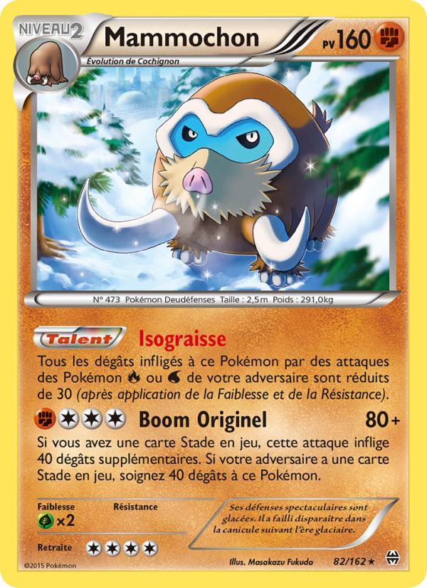 Mammochon 82 — Impulsion Turbo (French Pokémon TCG card)
