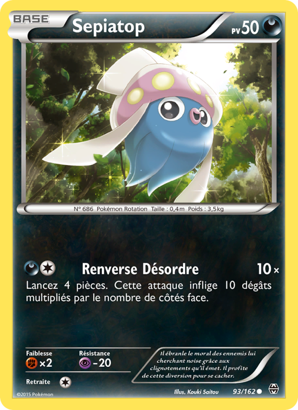 Sepiatop 93 — Impulsion Turbo (French Pokémon TCG card)