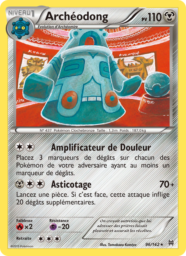 Archéodong 96 — Impulsion Turbo (French Pokémon TCG card)