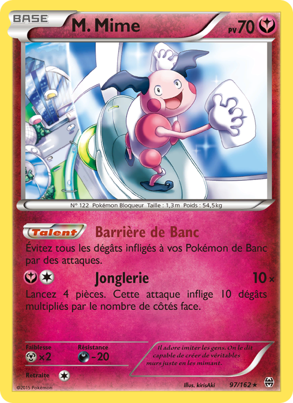 M. Mime 97 — Impulsion Turbo (French Pokémon TCG card)