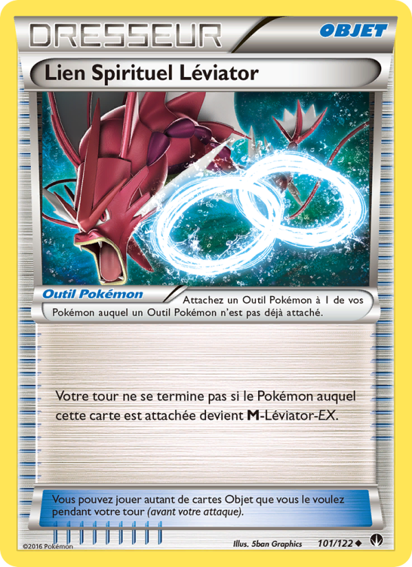 Lien Spirituel Léviator 101 — Rupture Turbo (French Pokémon TCG card)
