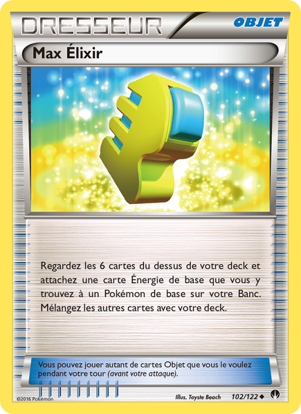 Max Élixir 102 — Rupture Turbo (French Pokémon TCG card)