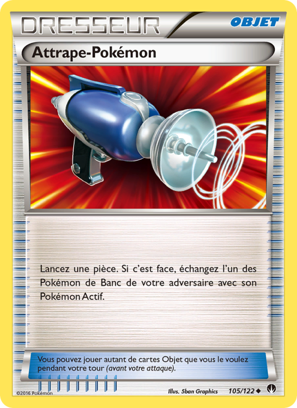Attrape-Pokémon 105 — Rupture Turbo (French Pokémon TCG card)