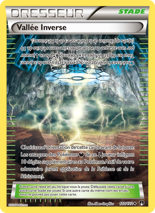Vallée Inverse 110 — Rupture Turbo (French Pokémon TCG card)