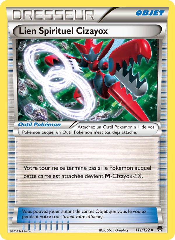 Lien Spirituel Cizayox 111 — Rupture Turbo (French Pokémon TCG card)