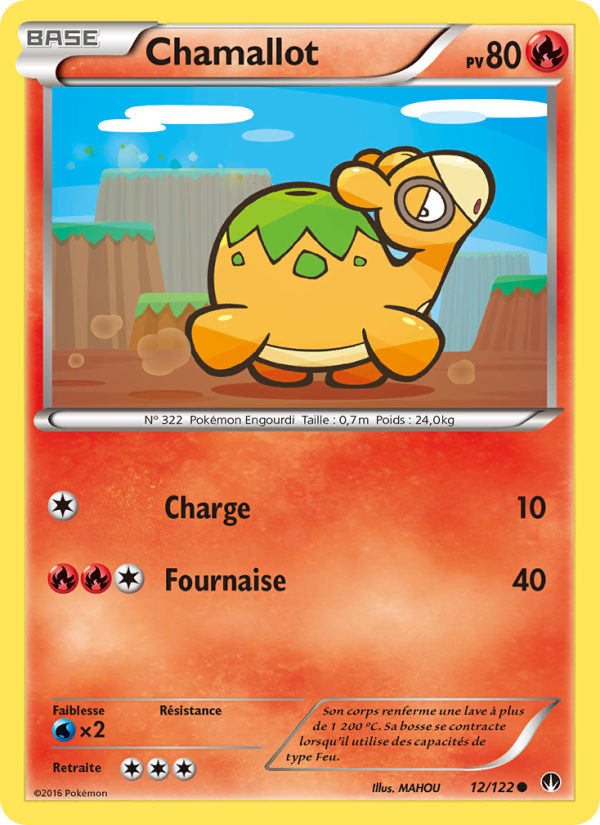 Chamallot 12 — Rupture Turbo (French Pokémon TCG card)