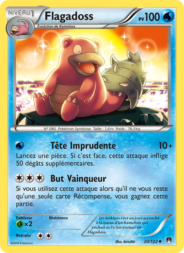 Flagadoss 20 — Rupture Turbo (French Pokémon TCG card)