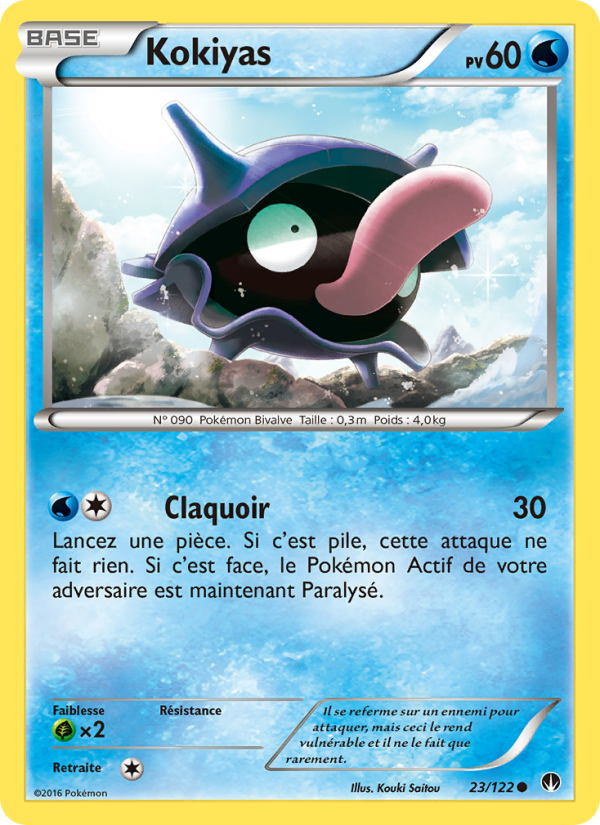 Kokiyas 23 — Rupture Turbo (French Pokémon TCG card)