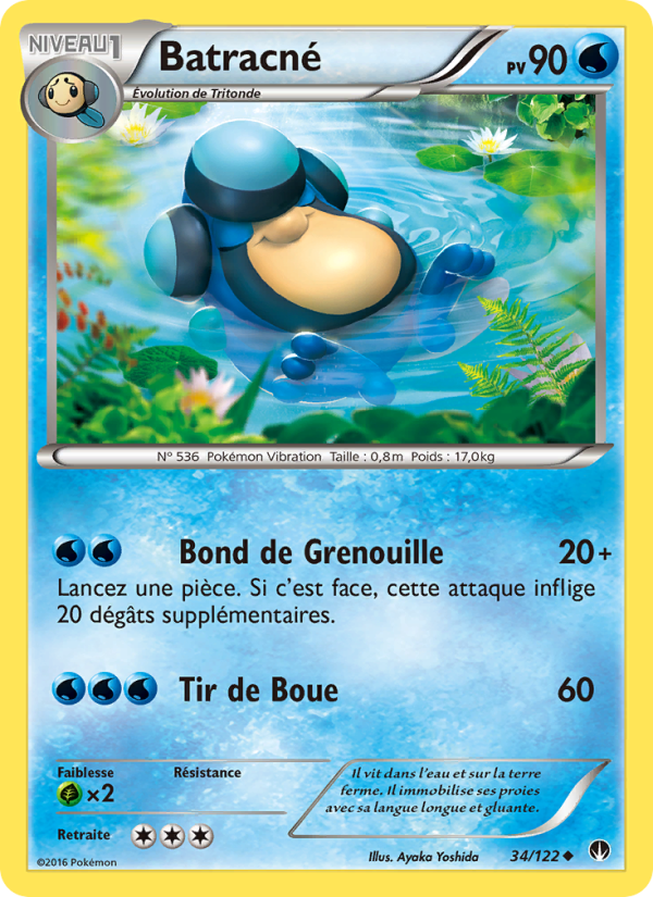 Batracné 34 — Rupture Turbo (French Pokémon TCG card)