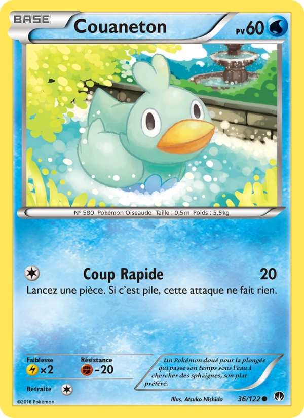 Couaneton 36 — Rupture Turbo (French Pokémon TCG card)