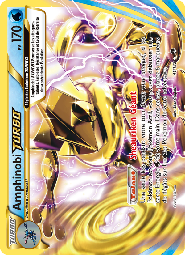 Amphinobi TURBO 41 — Rupture Turbo (French Pokémon TCG card)