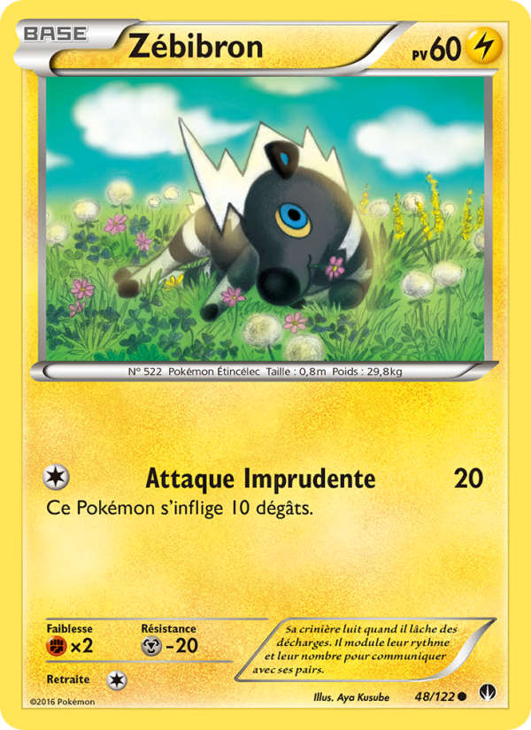 Zébibron 48 — Rupture Turbo (French Pokémon TCG card)