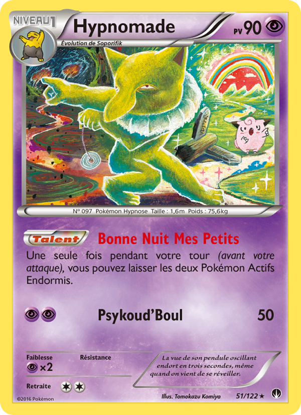 Hypnomade 51 — Rupture Turbo (French Pokémon TCG card)