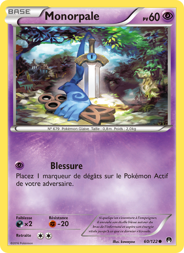 Monorpale 60 — Rupture Turbo (French Pokémon TCG card)