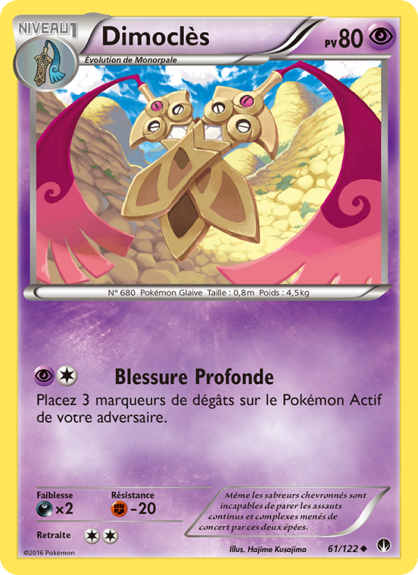 Dimoclès 61 — Rupture Turbo (French Pokémon TCG card)