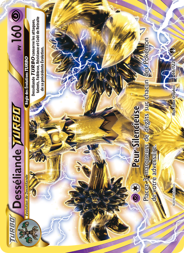 Desséliande TURBO 66 — Rupture Turbo (French Pokémon TCG card)