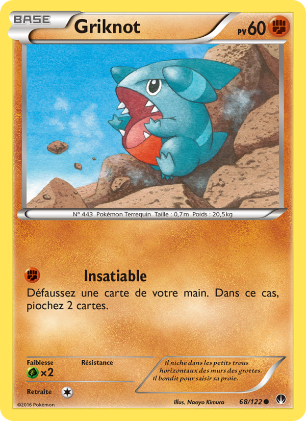 Griknot 68 — Rupture Turbo (French Pokémon TCG card)