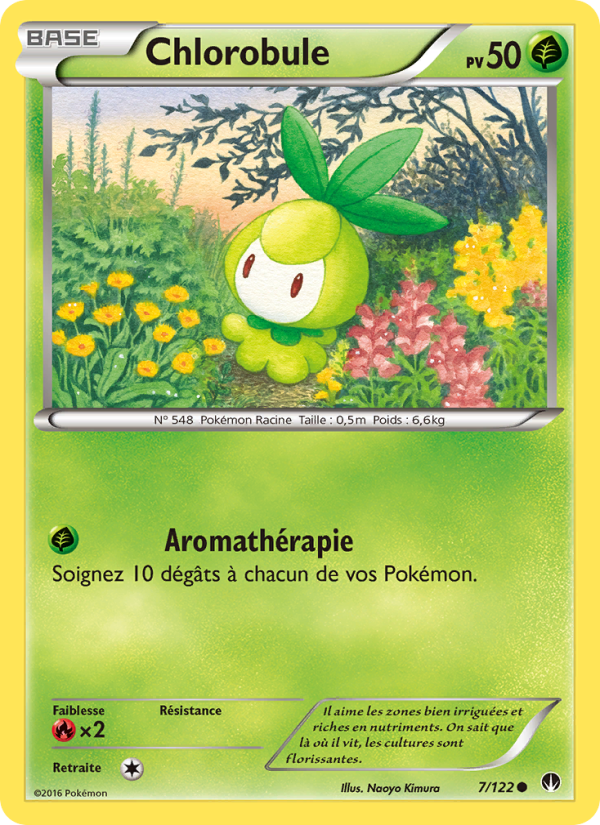 Chlorobule 7 — Rupture Turbo (French Pokémon TCG card)