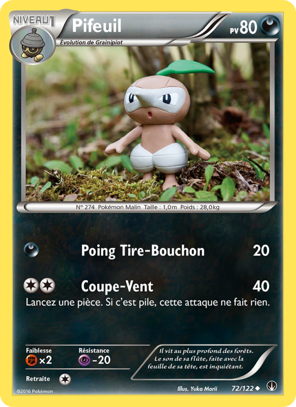 Pifeuil 72 — Rupture Turbo (French Pokémon TCG card)