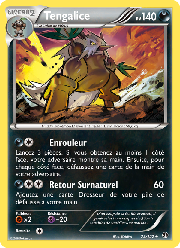 Tengalice 73 — Rupture Turbo (French Pokémon TCG card)