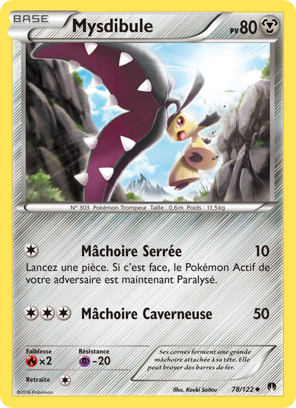Mysdibule 78 — Rupture Turbo (French Pokémon TCG card)