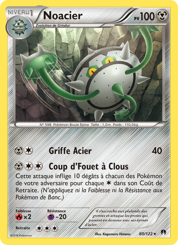 Noacier 80 — Rupture Turbo (French Pokémon TCG card)