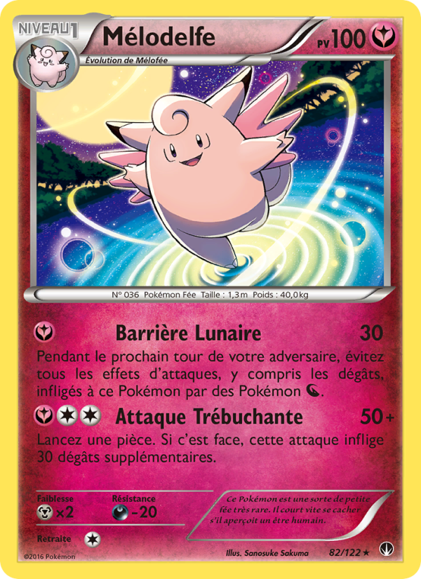 Mélodelfe 82 — Rupture Turbo (French Pokémon TCG card)