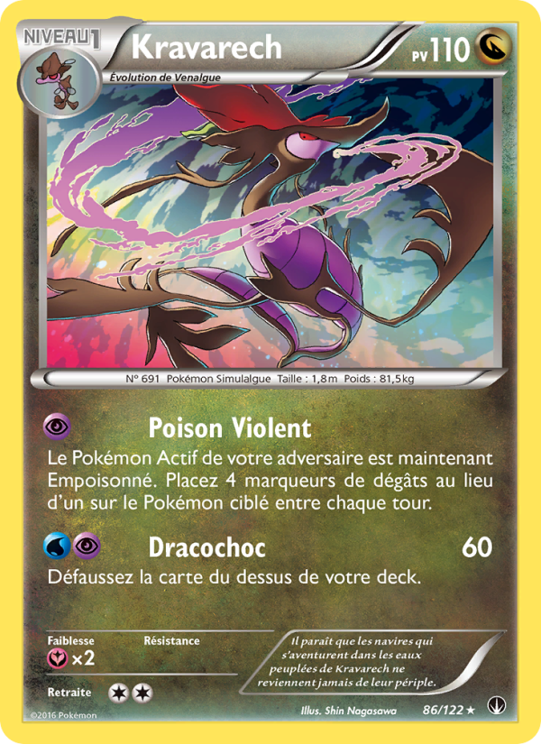 Kravarech 86 — Rupture Turbo (French Pokémon TCG card)