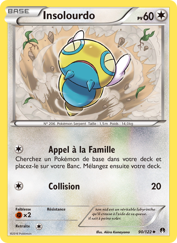 Insolourdo 90 — Rupture Turbo (French Pokémon TCG card)