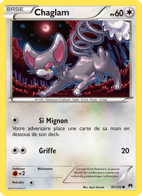Chaglam 93 — Rupture Turbo (French Pokémon TCG card)