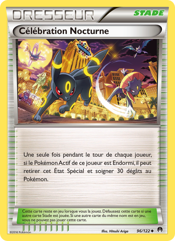 Célébration Nocturne 96 — Rupture Turbo (French Pokémon TCG card)