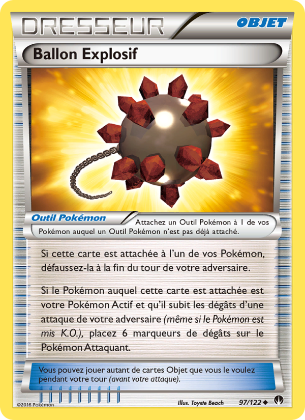 Ballon Explosif 97 — Rupture Turbo (French Pokémon TCG card)