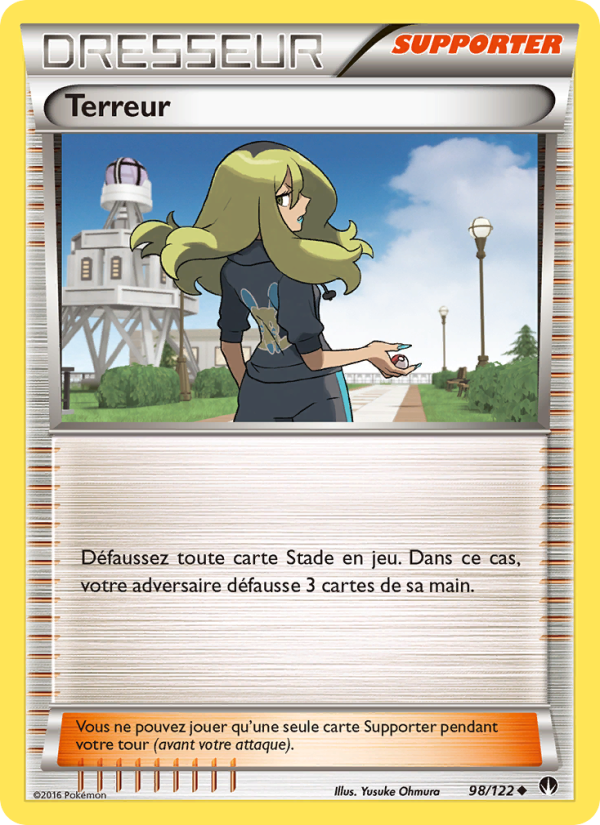 Terreur 98 — Rupture Turbo (French Pokémon TCG card)