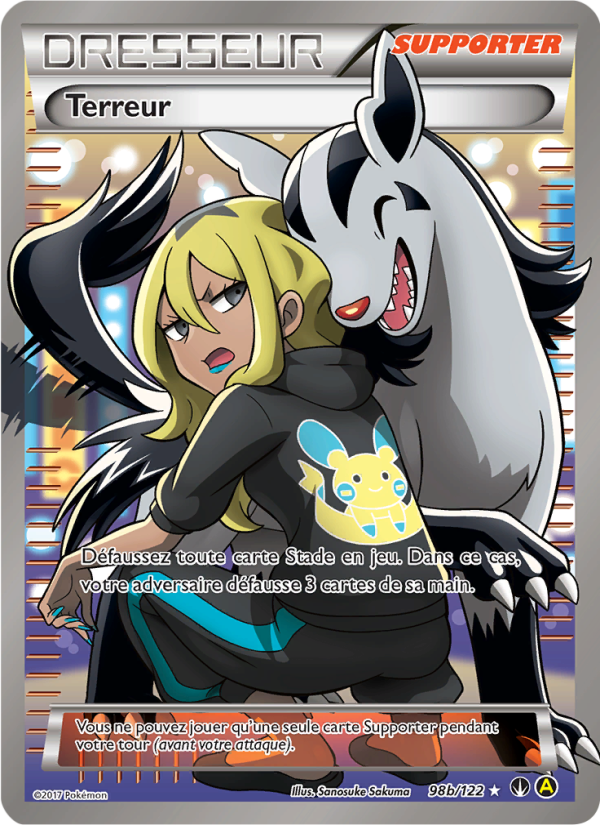 Terreur 98b — Rupture Turbo (French Pokémon TCG card)