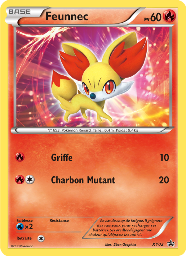 Feunnec XY02 — Promo XY (French Pokémon TCG card)