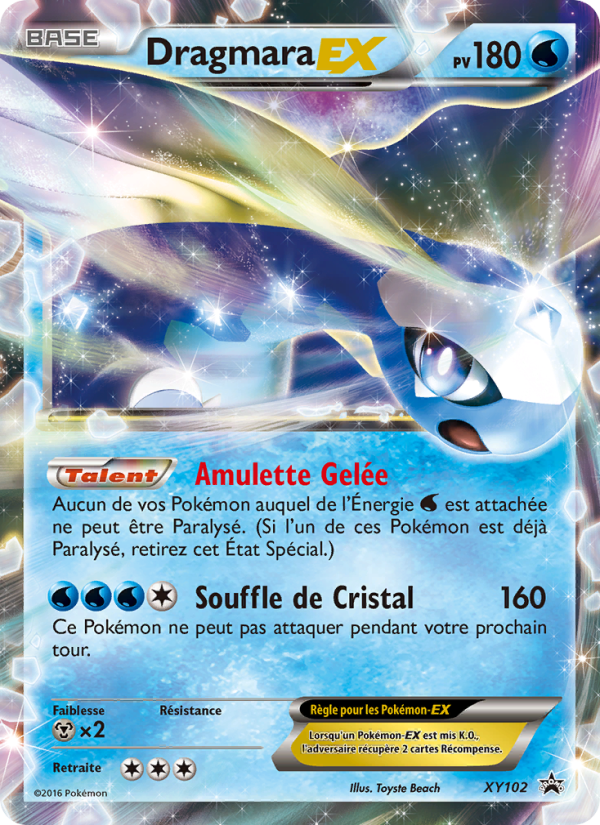 Dragmara EX XY102 — Promo XY (French Pokémon TCG card)