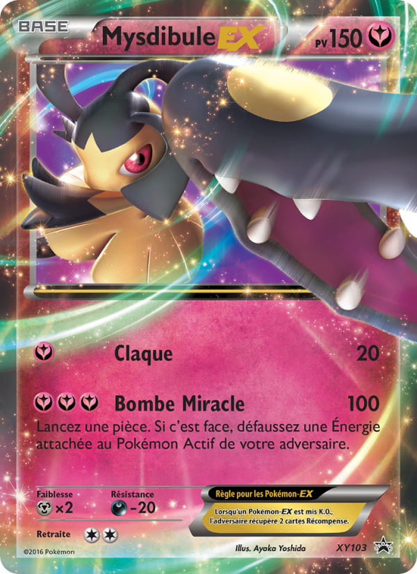 Mysdibule EX XY103 — Promo XY (French Pokémon TCG card)