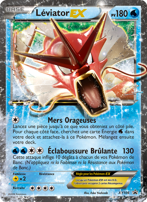 Léviator EX XY106 — Promo XY (French Pokémon TCG card)