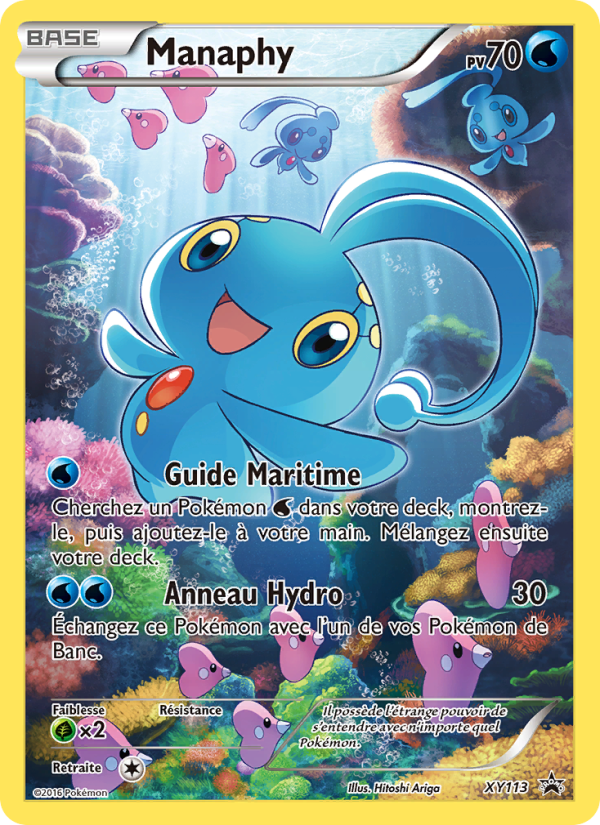 Manaphy XY113 — Promo XY (French Pokémon TCG card)
